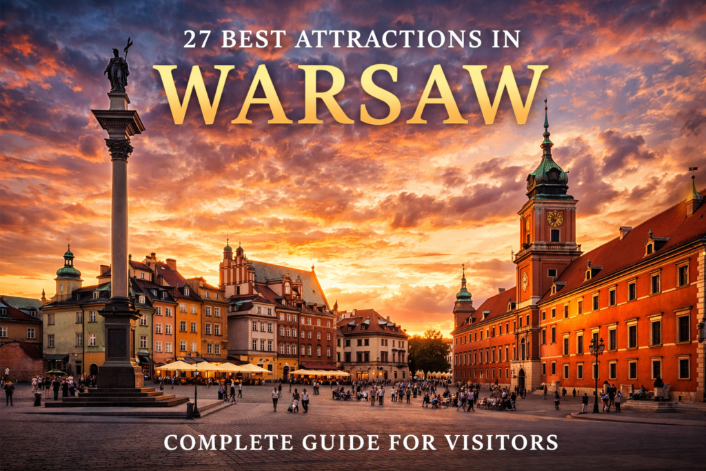 27 Best Attractions in Warsaw: Complete Guide for Visitors
