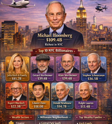Richest People in New York City: Top Billionaires, Families & Business Fortunes