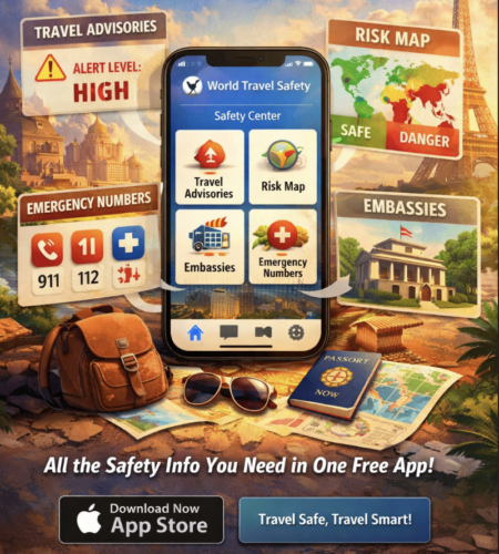 Travel Without Fear: World Travel Safety — Your Personal Guardian in Any Corner of the World (IOS)