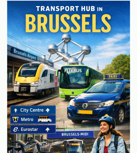 Transport Hub in Brussels