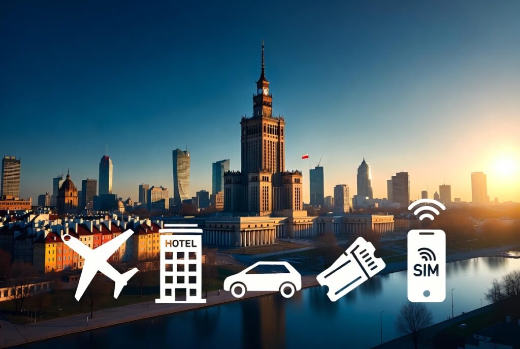🧳 Warsaw Travel Essentials 2026: Hotels, Flights, Car Rentals, Tours, eSIM & Insurance